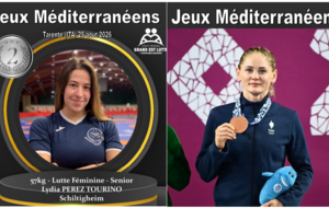 2 Médaillées aux Jeux Méditéranéens