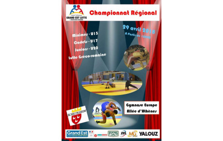 CHAMPIONNAT GRAND EST - MINIME, CADET, JUNIOR - 29 AVRIL 2018