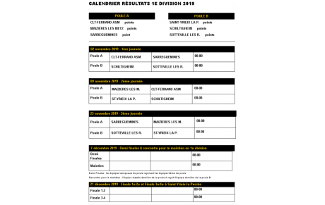 Bientôt l'équipe 1