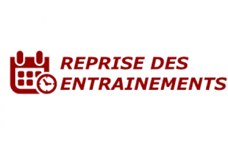 Reprise des entrainements