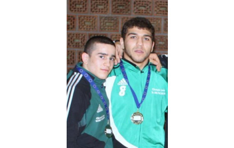 Mher et Artur en stage national